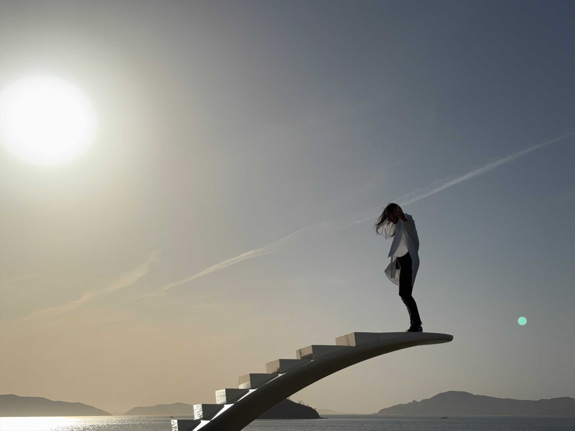 >瀬戸内の空に入る