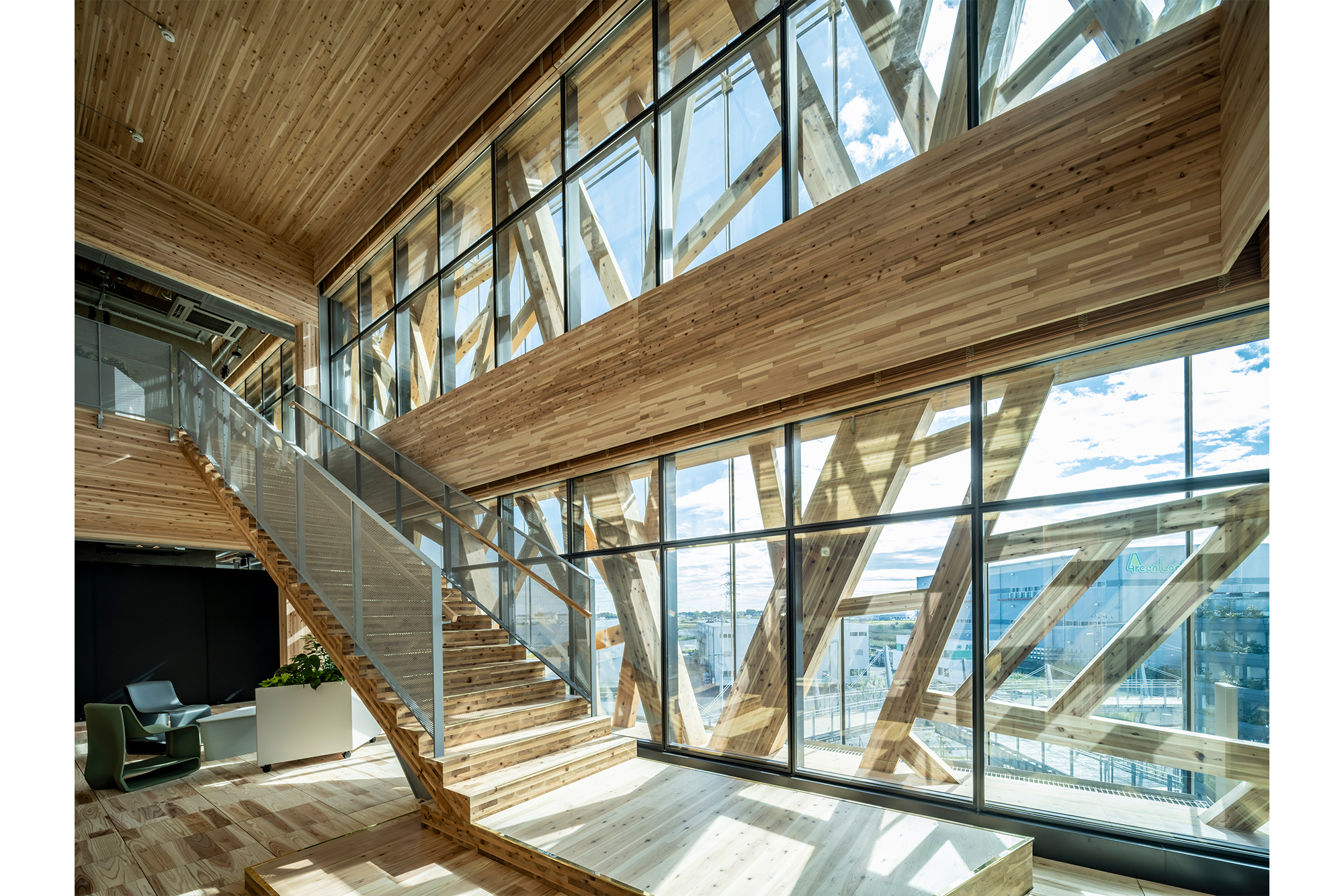 「管理研究棟」3階ワーキングエリア